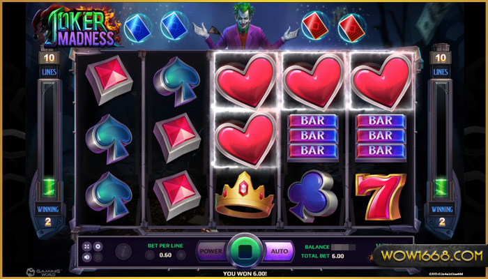 เกม Joker Madness