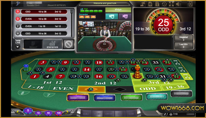 sbobet roulette